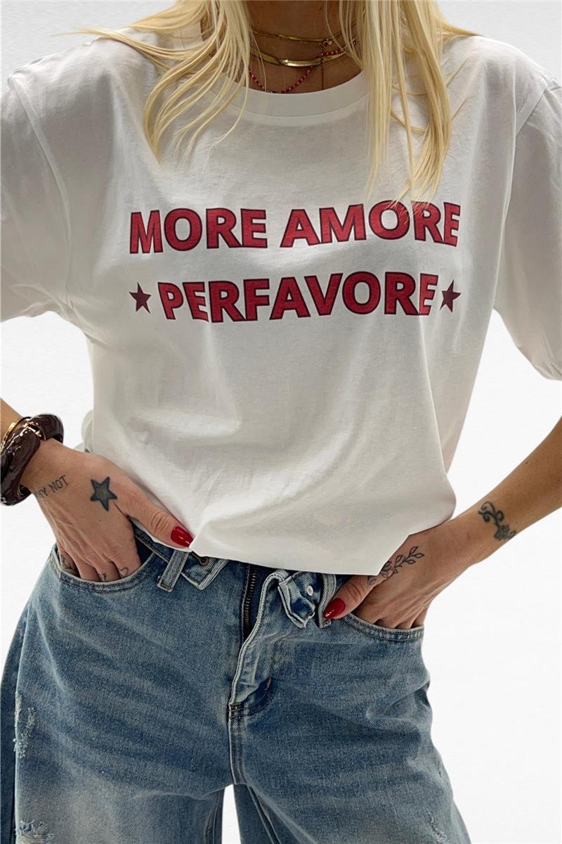 t-shirt over more amore per favore